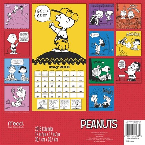Peanuts Wall Calendar
